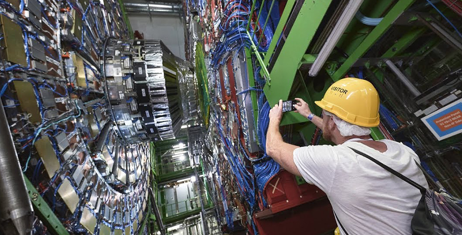 Premier live 360° du CERN